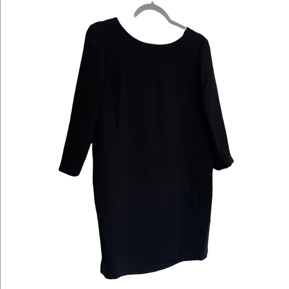 Sandro Black H12 Regalade Mini Dress with Bow - Picture 4 of 14